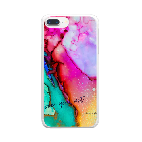 ART riestyle a Clear Smartphone Case
