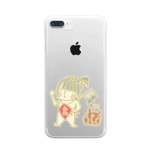 金太郎（きんたろう） Clear Smartphone Case