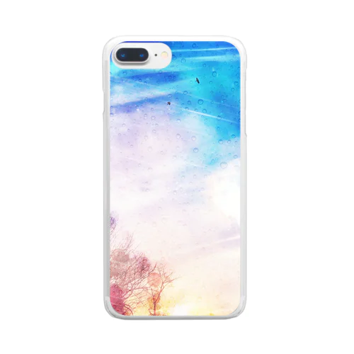 Romantic Atmosphere Clear Smartphone Case