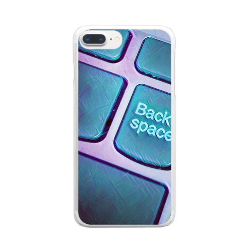 Back space Clear Smartphone Case