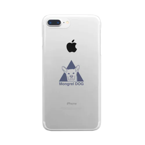 mongrel DOG 1 Clear Smartphone Case