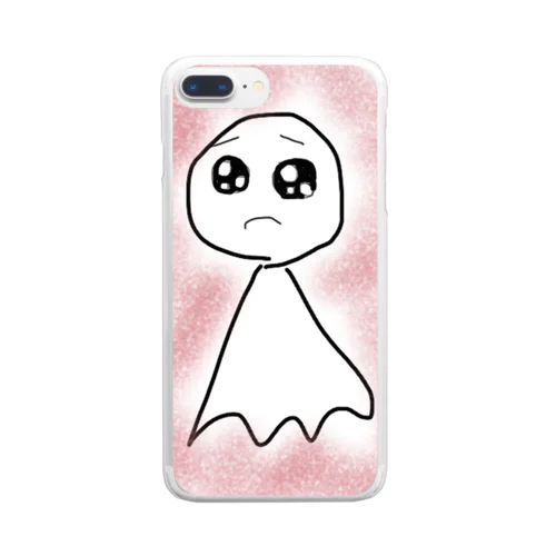 てるてるぴえん Clear Smartphone Case