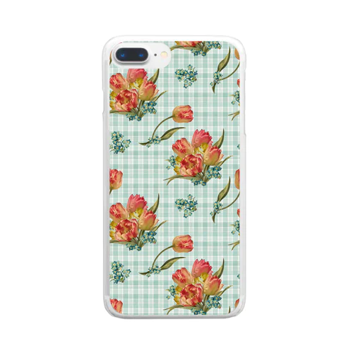 Vintage Flower No.1 Clear Smartphone Case