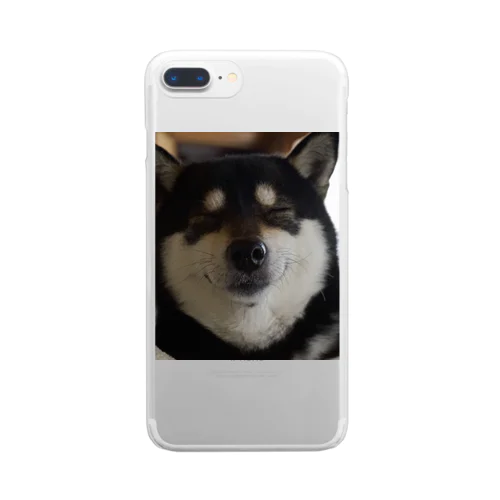 お犬様 Clear Smartphone Case
