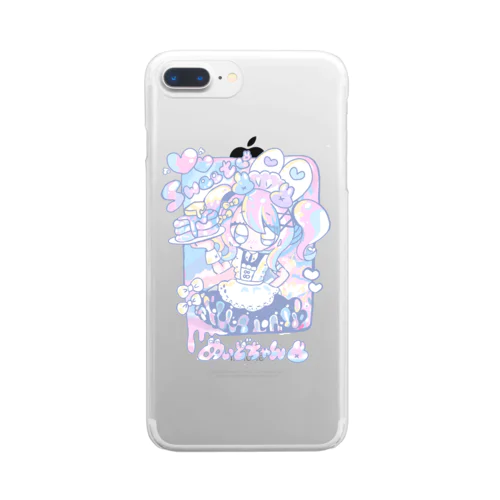 Sweet♡໒꒱めいどちゃん Clear Smartphone Case