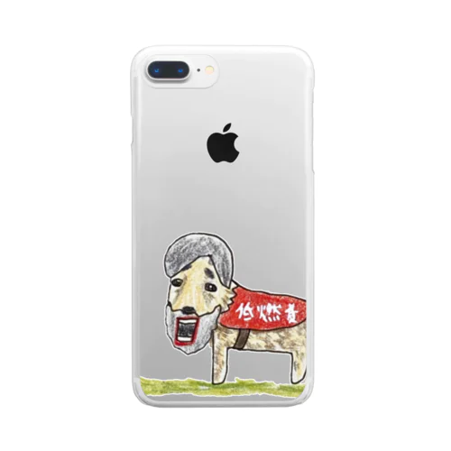 琥珀くん（低燃費） Clear Smartphone Case