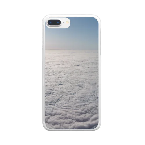 雲の上から Clear Smartphone Case