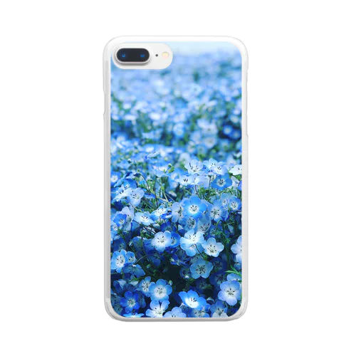 ネモフィラ💠 Clear Smartphone Case