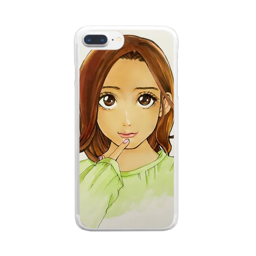 まいにちたのしいひろのさん Clear Smartphone Case