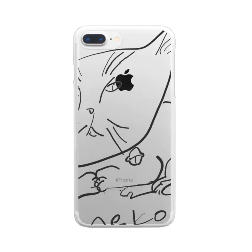 neko Clear Smartphone Case