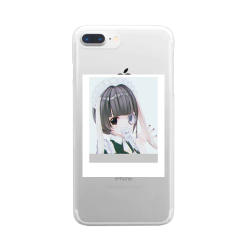 うさめいどちぇき Clear Smartphone Case