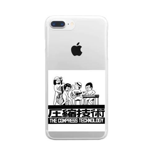 圧縮技術 Clear Smartphone Case