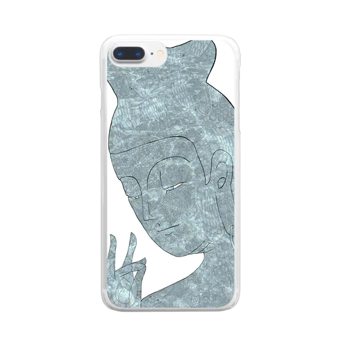 弥勒菩薩　HOTOKE☆SUMMER Clear Smartphone Case