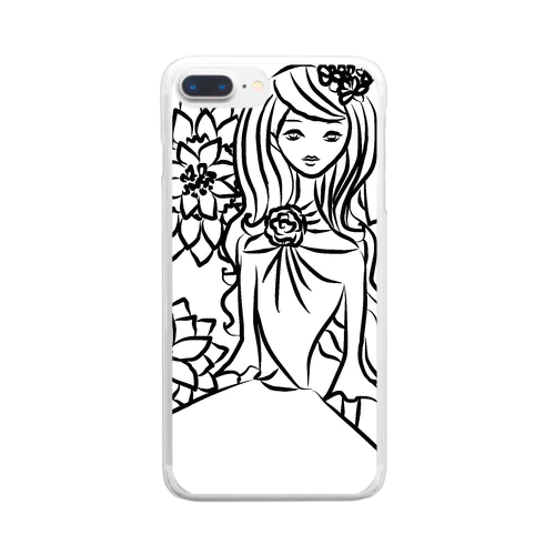 女の子・ナナ* Clear Smartphone Case