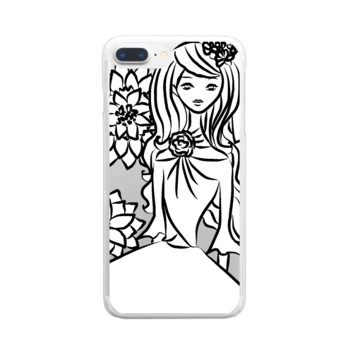 女の子・ナナ 3* Clear Smartphone Case