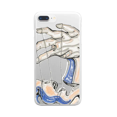 hand Clear Smartphone Case