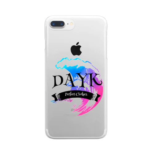 DAYK original surf series  クリアスマホケース