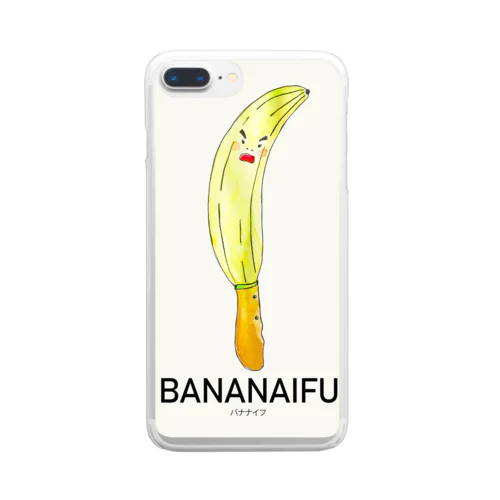 Bananaifu クリアスマホケース