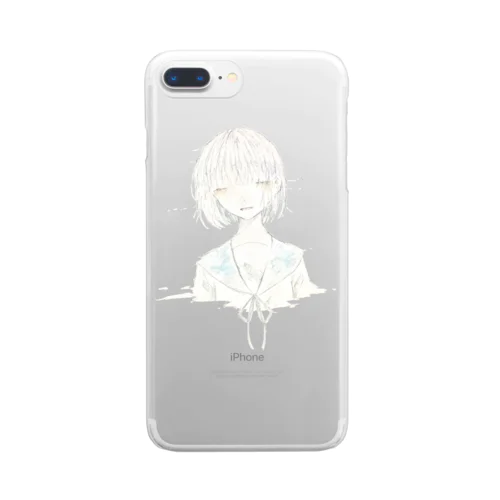 思い出に溶けて Clear Smartphone Case