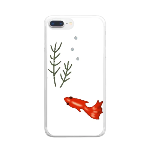 GOLD FISH Clear Smartphone Case