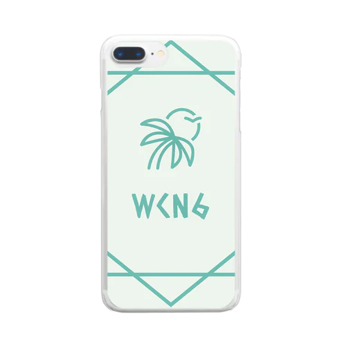 West Coast No.6 ロゴ Clear Smartphone Case