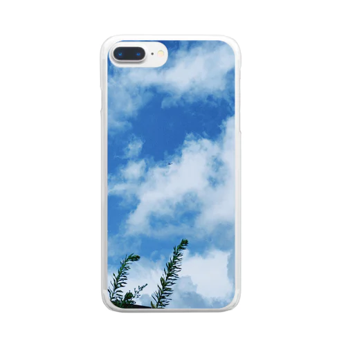 遥か空にボーイング Clear Smartphone Case