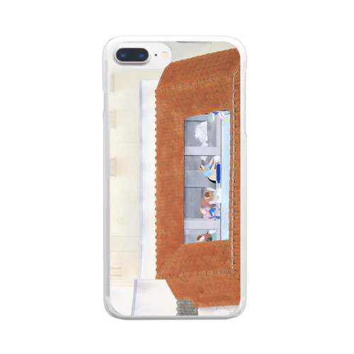 小林古径《洗濯場 その2》 Clear Smartphone Case