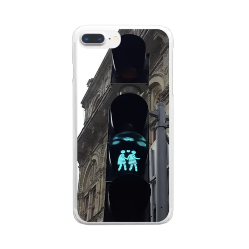 ℓσνє スマホケース Clear Smartphone Case