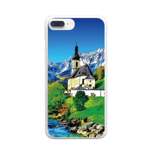 ドイツ ベルヒテスガーデンの教会 Clear Smartphone Case