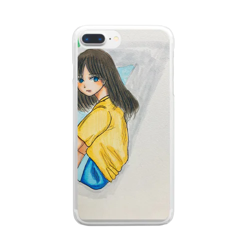 たそがれ乙女 Clear Smartphone Case