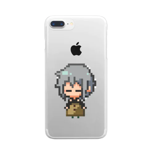 くろばさん Clear Smartphone Case