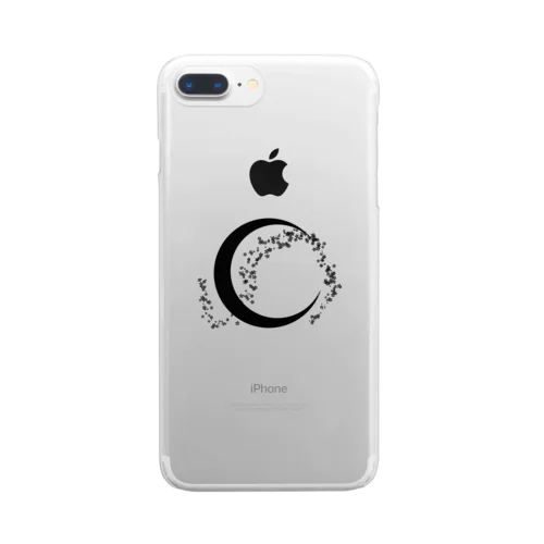 月光の舞 Clear Smartphone Case