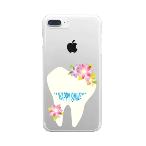 Happy Smile Clear Smartphone Case