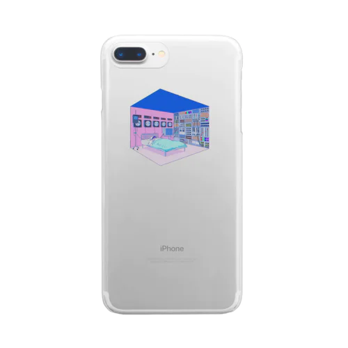 音楽点滴 Clear Smartphone Case