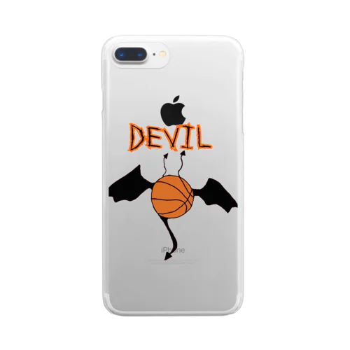 basket devil 투명 스마트폰 케이스