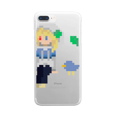 ねとりのねと Clear Smartphone Case