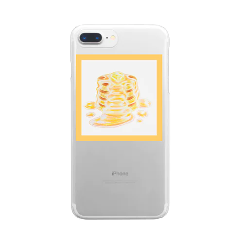 pan cake Clear Smartphone Case