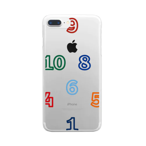 サッカーシステム「4-3-3」 Clear Smartphone Case