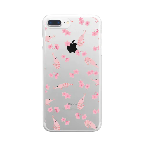 Sakura ebi Clear Smartphone Case