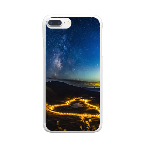 #003 星空 Clear Smartphone Case