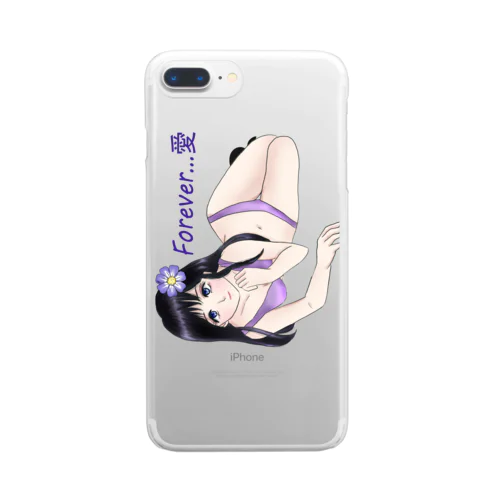 昭和アイドルスマホケース Clear Smartphone Case