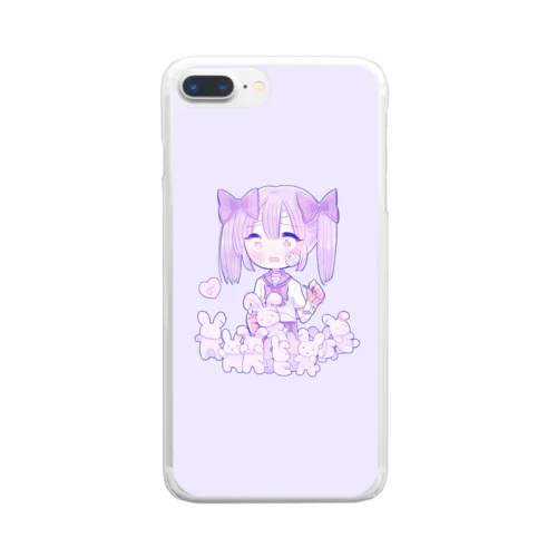 傷だらけ。スマホ用 Clear Smartphone Case