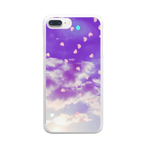 夕焼け空 Clear Smartphone Case