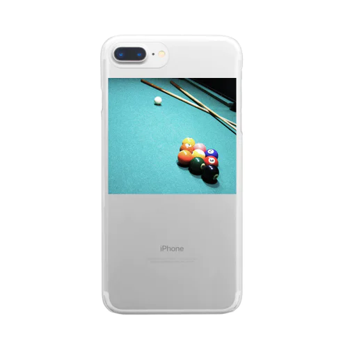 billiards 《film》 Clear Smartphone Case