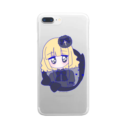 ゴシックロリィタちゃん🖤 Clear Smartphone Case