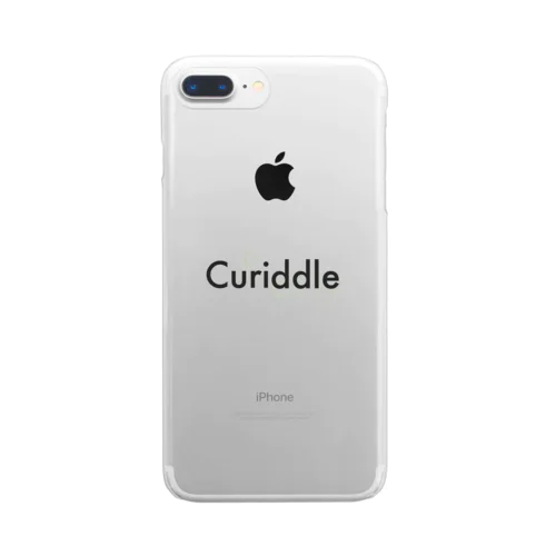 SimpleCuriddle クリアスマホケース