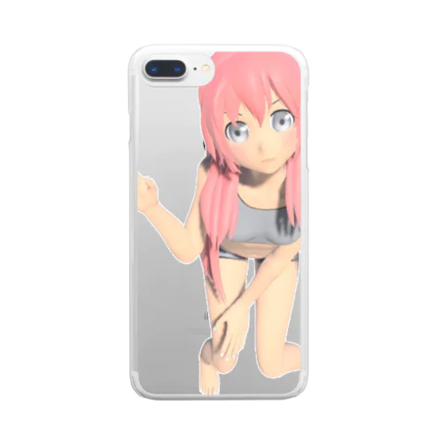 real kawaii Clear Smartphone Case