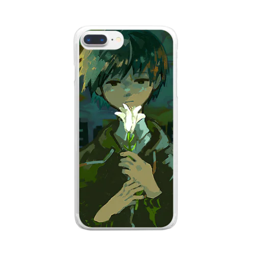 【月葬】Madonna  Lilly Clear Smartphone Case