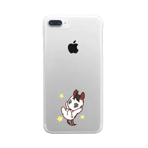 珍しい毛色ちゃん Clear Smartphone Case