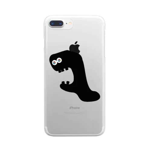 超巨大不明生物くん Clear Smartphone Case